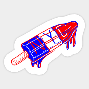 NYC Rocket Pop Popsicle Sticker